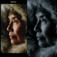 Mono Cold XMP presets color grading preview