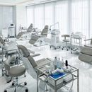 Modern Hospital Clinic with Medical Equipment and Patient Chairs