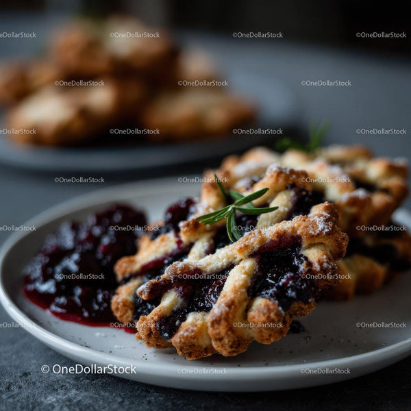 Blueberry Pie with Juicy Berry Filling and Flaky Crust