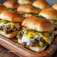 Juicy Beef Cheeseburgers with Melty Cheese and Fresh Greens