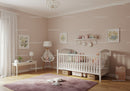 Cute Children's Nursery with Baby Crib and Playful Decor Interior