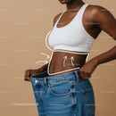 Young Woman Measuring Waist for Fitness and Body Composition