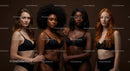 Diverse Women Embracing Natural Beauty and Confidence