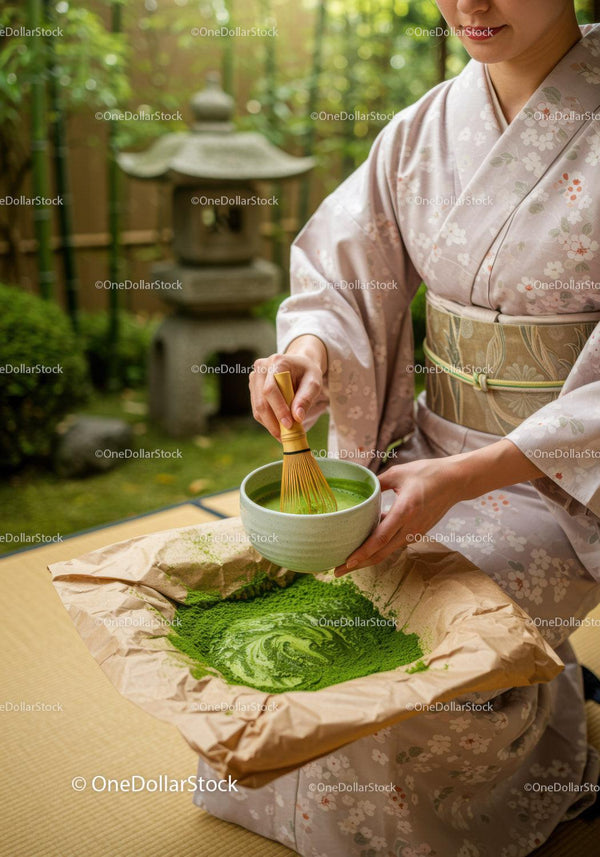 Tradycyjna Japońska Ceremonia Herbaciana z Przygotowaniem Matchy