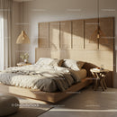 Calm and Cozy Minimalist Bedroom with Natural Light
