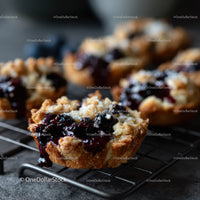 Blueberry Pie with Sweet Berry Filling and Golden Crust