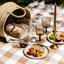 Rustic Picnic with Fresh Bread and Seasonal Fruit