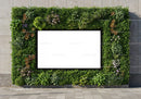 Modern Vertical Garden Framing Outdoor Blank Display