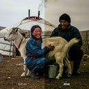 creative photo edit with Folklore Dark Lightroom presets