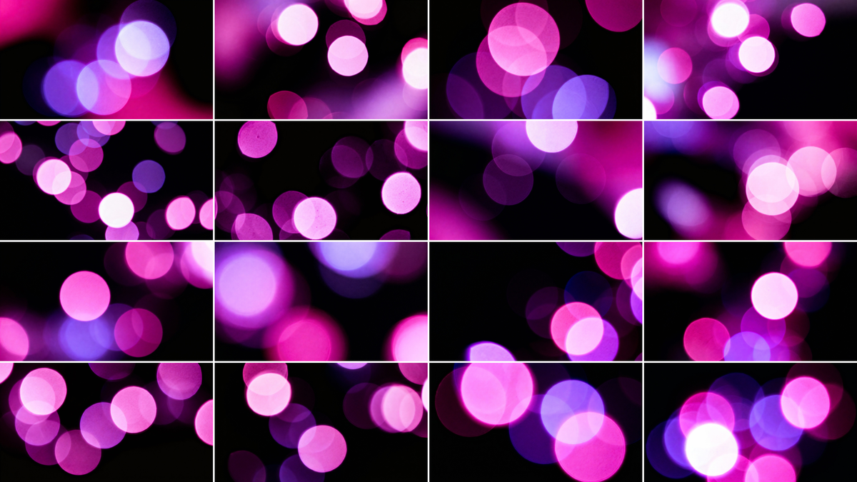 Magenta Spots Photo Overlays preview 5