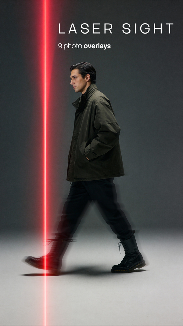 Laser Sight Overlays (9 JPG files)