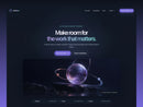 Cirra Flow website template preview