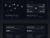 Clavion Framer template design preview
