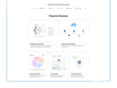Cloudkit Framer template website sections preview