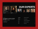 Crevo Framer template website sections preview