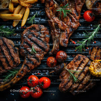 Grilled Lamb Chops with Cherry Tomatoes and Fresh Herbs