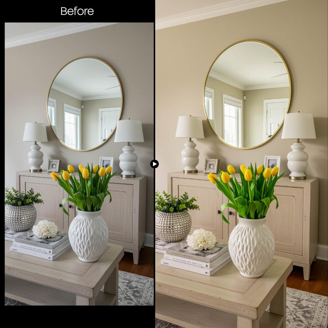 Flower Decor XMP presets color grading preview