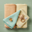 Soft Baby Blankets with Pacifier and Teddy Toy