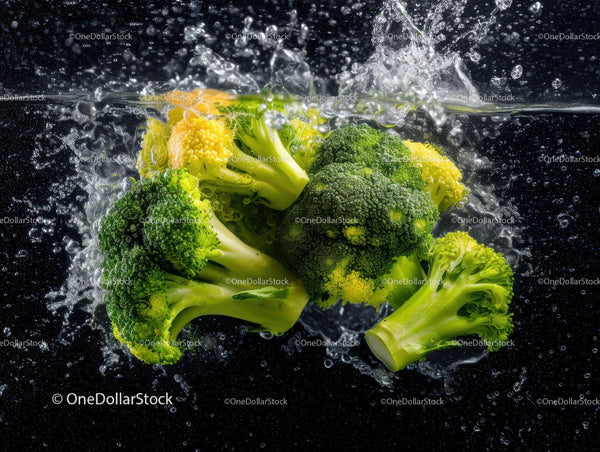 Fresh Broccoli and Cauliflower Vegetables for Healthy Eating