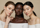 Diverse Group of Women with Natural Beauty in Studio Portrait