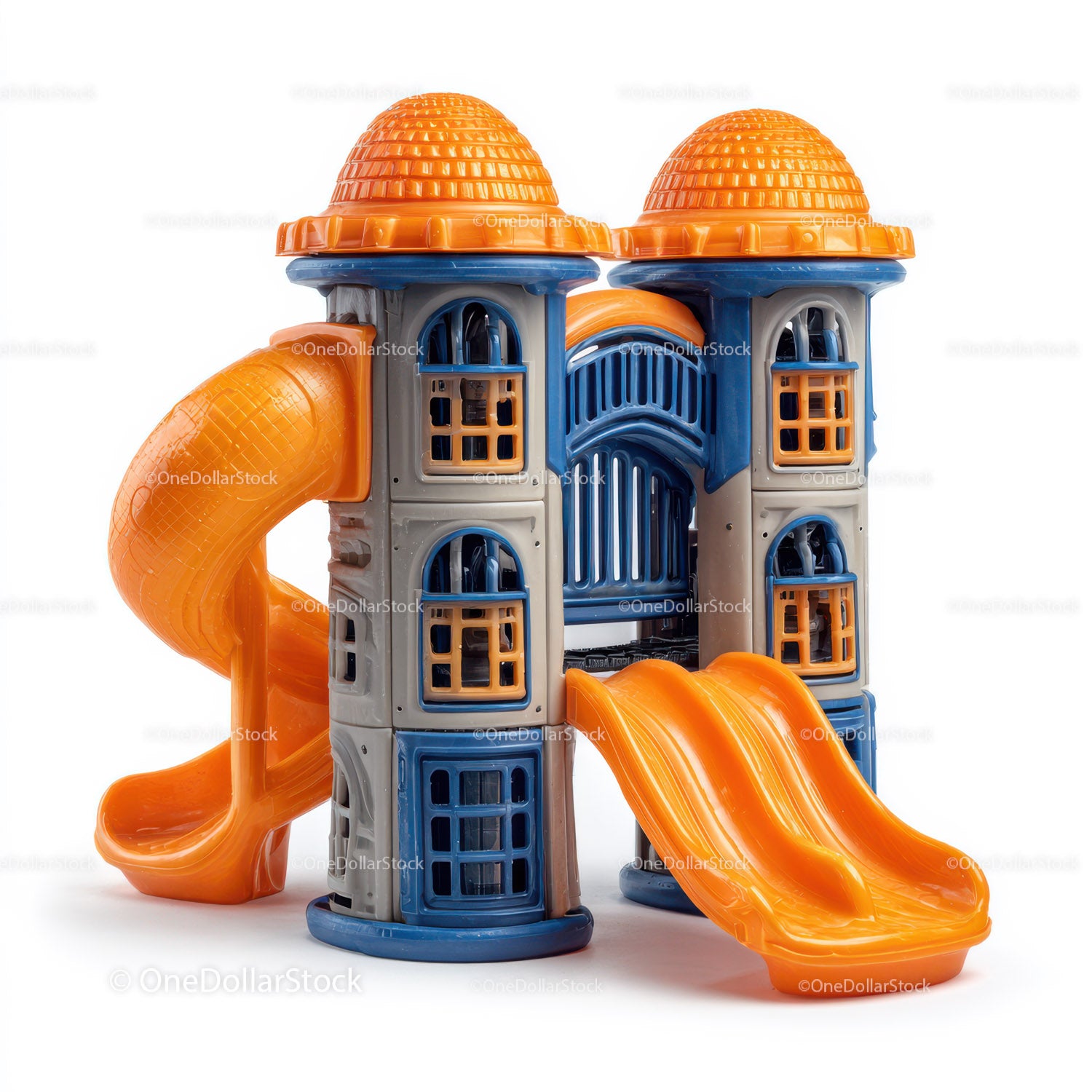 Futuristic Toy Robot with Large Eyes and Bunny Ears for Kids