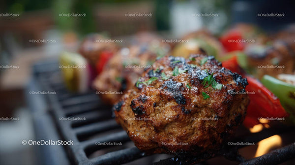 Soczyste Mięsne Szaszłyki z Grilla na Barbecue