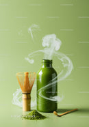 Traditional Matcha Tea Set with Whisk and Powder