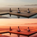Before and after Namib Lightroom preset edit