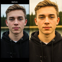 Sepia XMP presets color grading preview