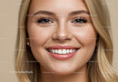 Close Up of Happy Woman with Natural Smile