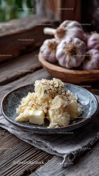 Creamy Mashed Potatoes with Garlic and Fresh Herbs