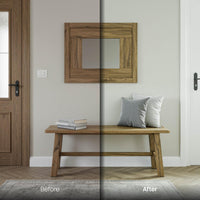 interior photography edit with Modern Interior Bright Lightroom presets