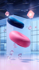 Futuristic Floating Capsules Inside Modern Contemporary Space