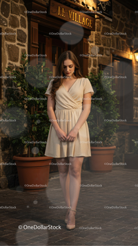 photo editing preview with White Fairy Lights Photo Overlays