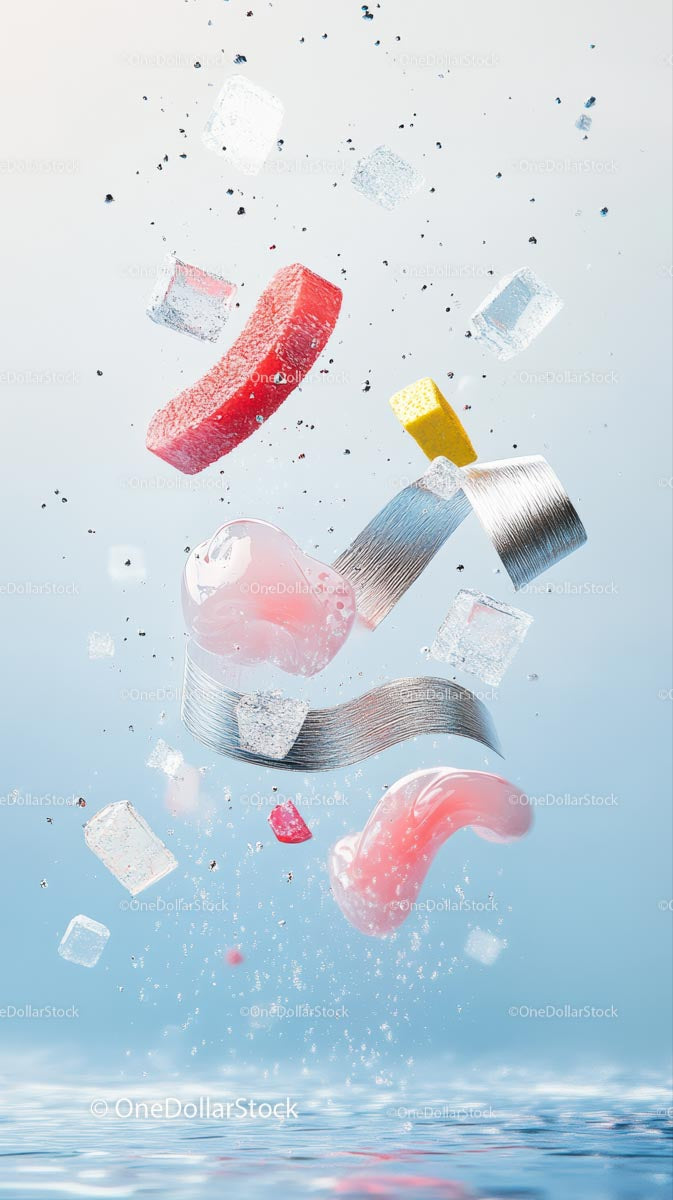 Colorful Assortment of Sweets and Sugar-Coated Candies