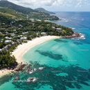 Beautiful Tropical Beach with White Sand and Turquoise Water