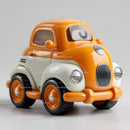 Cute Orange and White Toy Car for Kids Play and Collecting