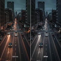 Urban Soft Colors XMP presets color grading preview