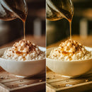 Before and after Golden Hour Breakfast LUT Pack effect