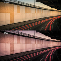 urban photography edit with Cinematic Streets Grain Lightroom presets