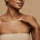 Close-Up of a Woman Applying Moisturizer for Healthy Skin