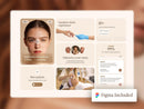 Dermato Framer template responsive layout preview