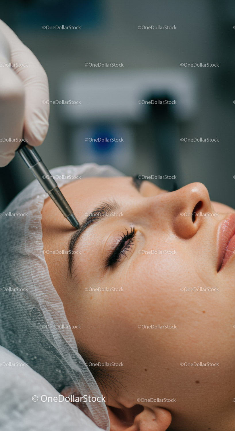 Professional Facial Treatment in Aesthetic Clinic with Skincare Expert