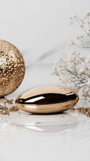 Elegant Gold Metallic Decorative Sculpture for Modern Interior
