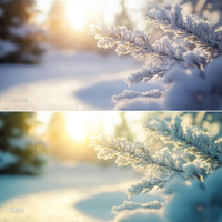 color grading preview with Serene Cold Atmosphere LUT Pack