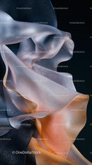 Elegant Silk Fabric with Gold and Silver Highlights for Fashion and Design
