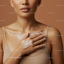 Close-Up of Woman Applying Moisturizer for Skincare Routine