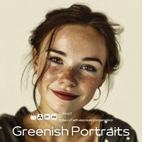 Greenish Portraits LUT Pack preview