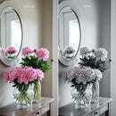 Before and after Modern Interior Mono LUT Pack effect