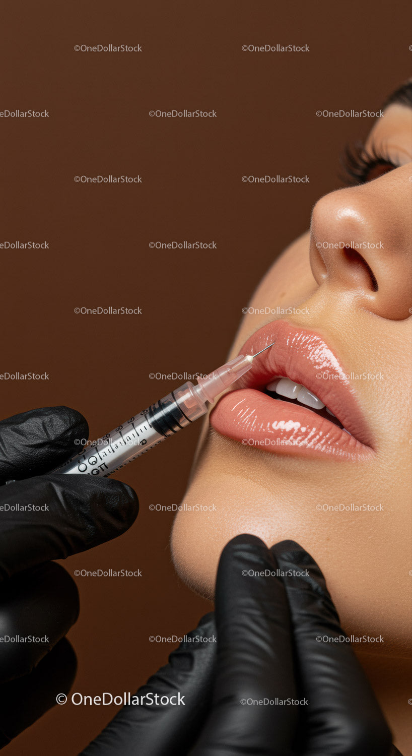 Cosmetic Lip Injection Procedure by Skilled Aesthetic Specialist